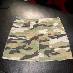 Forever 21 Camouflage Cargo Skirt